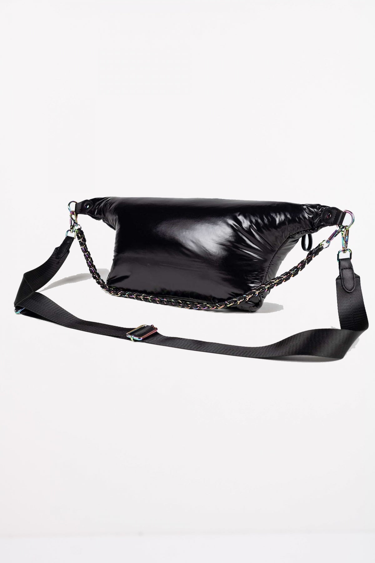 MUNICH GLOSS RECYCLED FANNYPACK X en color NEGRO (2)