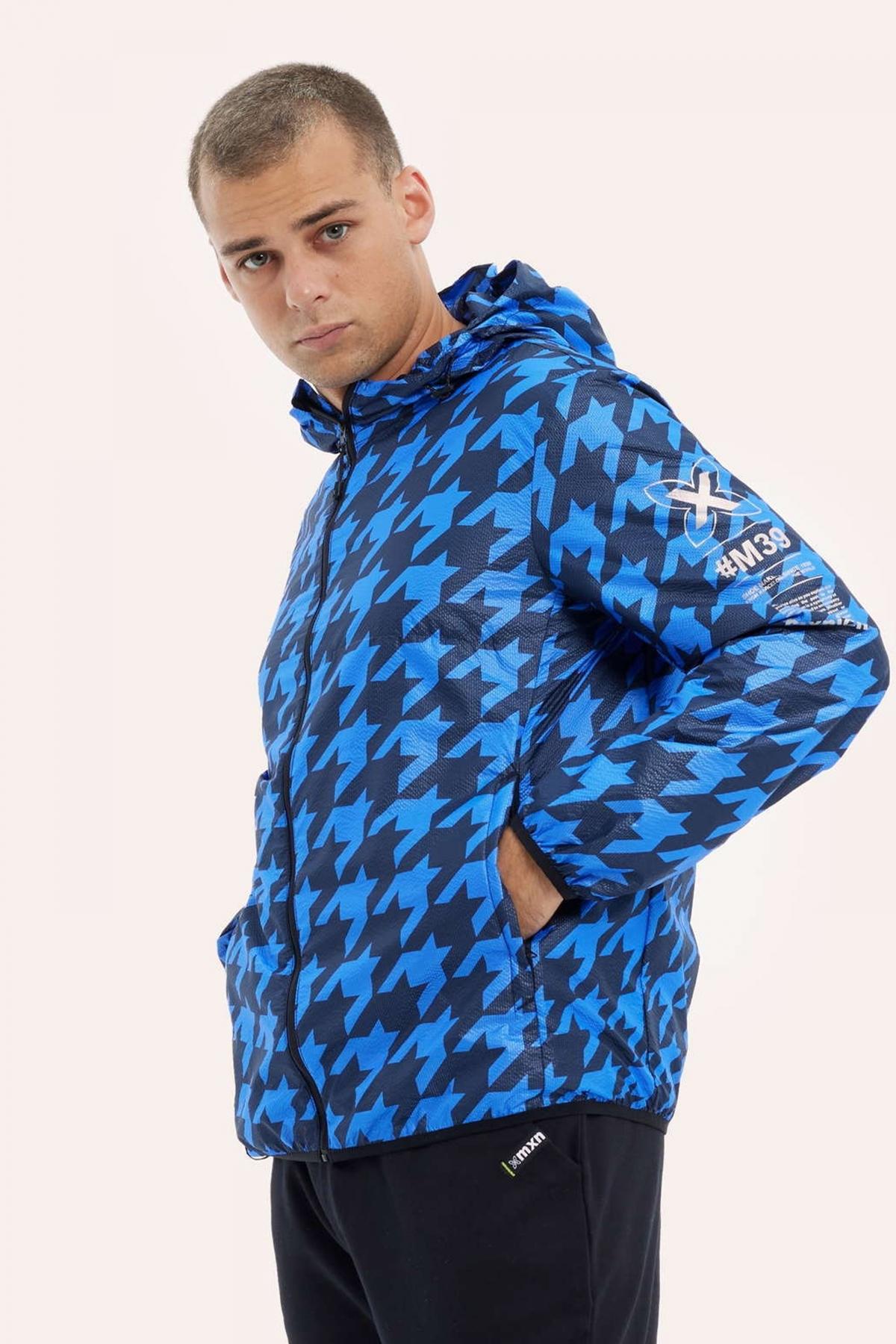 MUNICH WINDBRAKER FLASH en color AZUL (1)