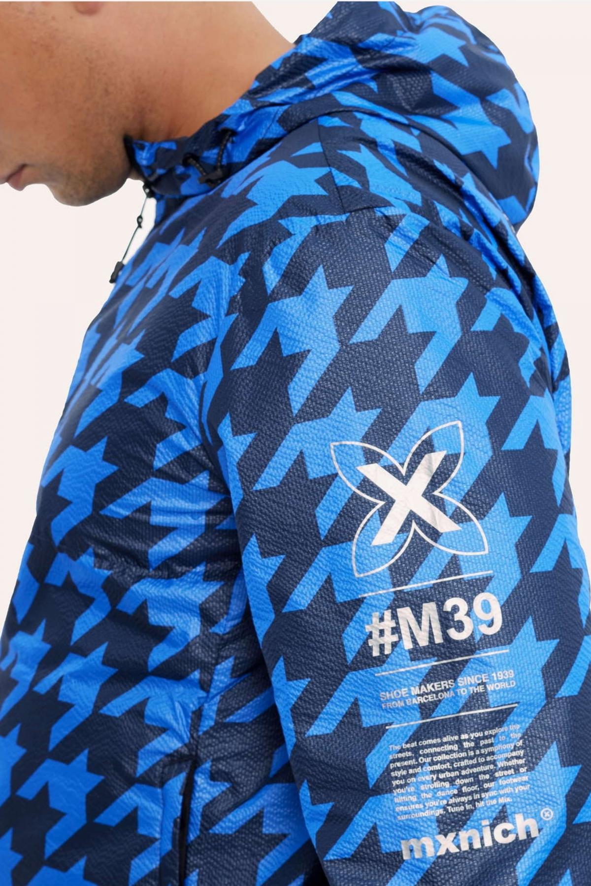 MUNICH WINDBRAKER FLASH en color AZUL (3)