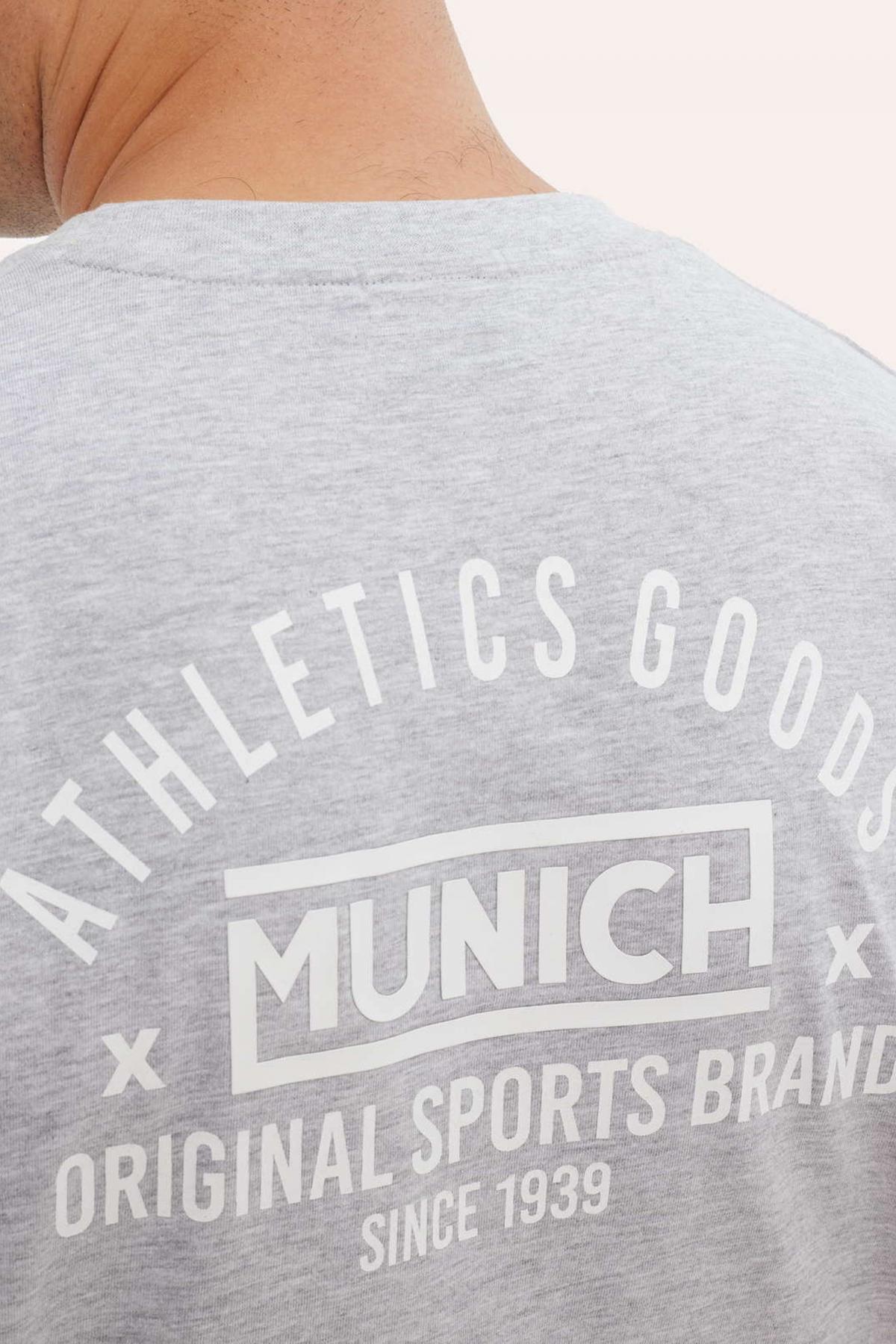 MUNICH T-SHIRT ATHLETICS en color GRIS  (2)