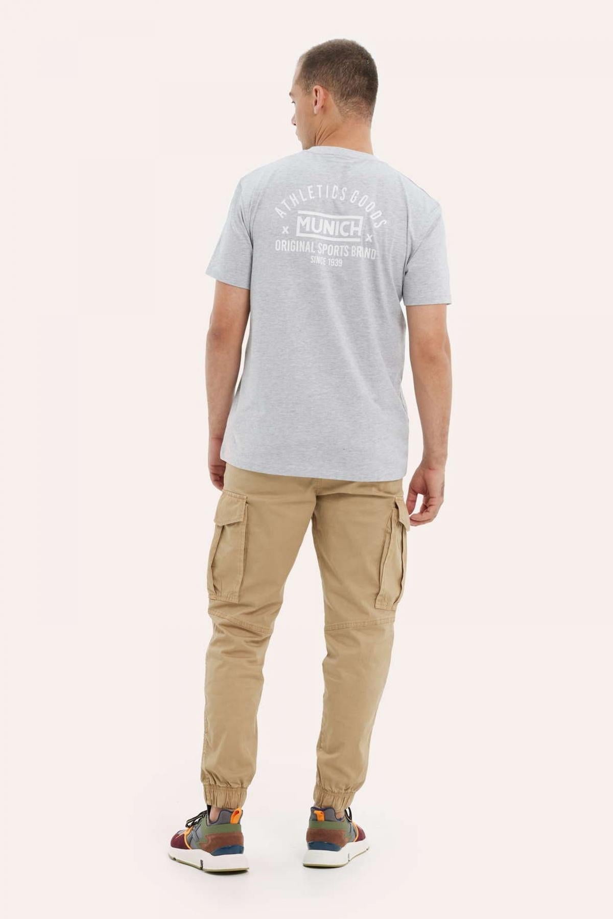 MUNICH T-SHIRT ATHLETICS en color GRIS  (3)