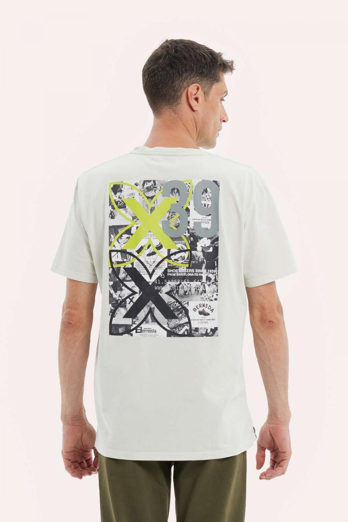 MUNICH T-SHIRT TIMELINE en color BLANCO  (2)