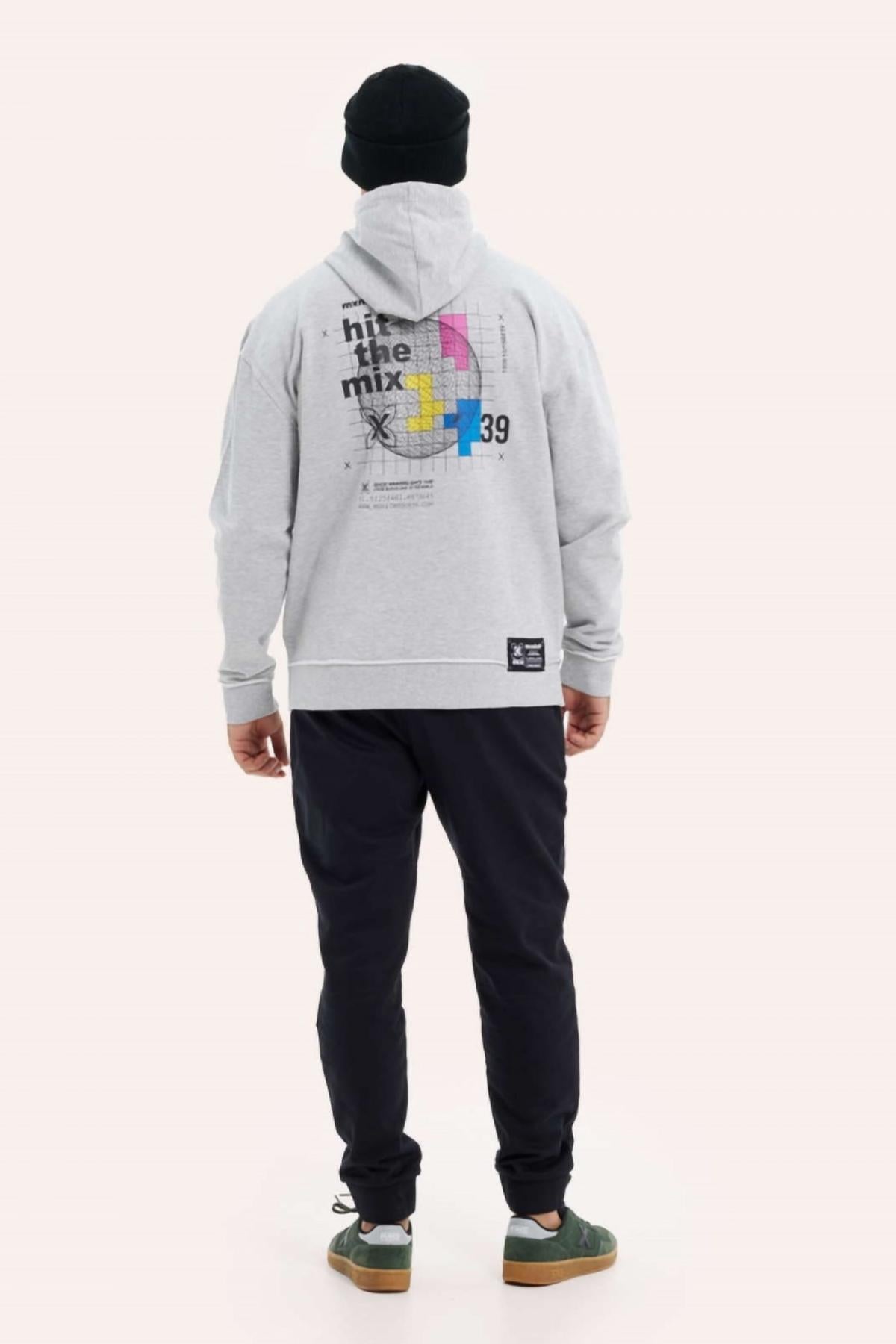 MUNICH HOODIE SPACE en color GRIS (2)