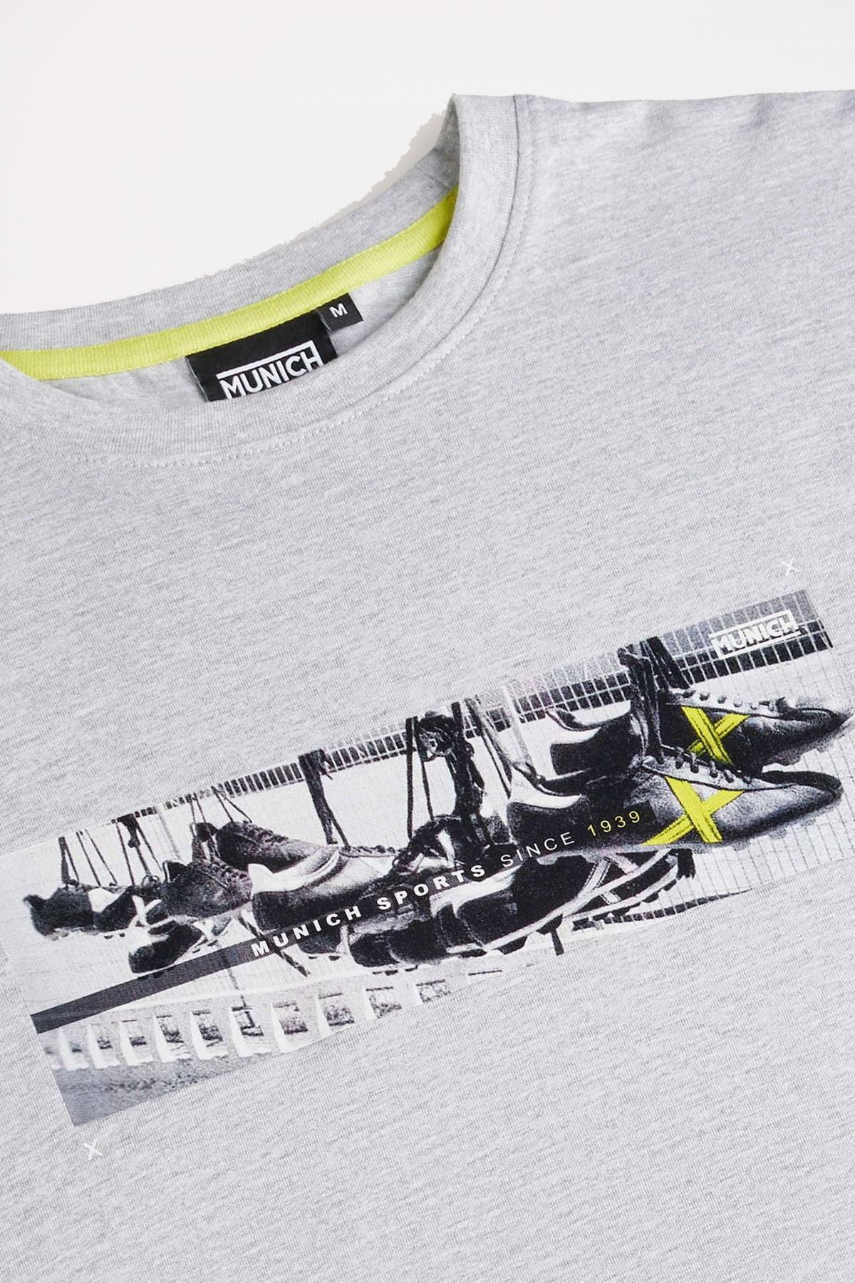 MUNICH REGULAR T-SHIRT STADIUM en color GRIS (3)