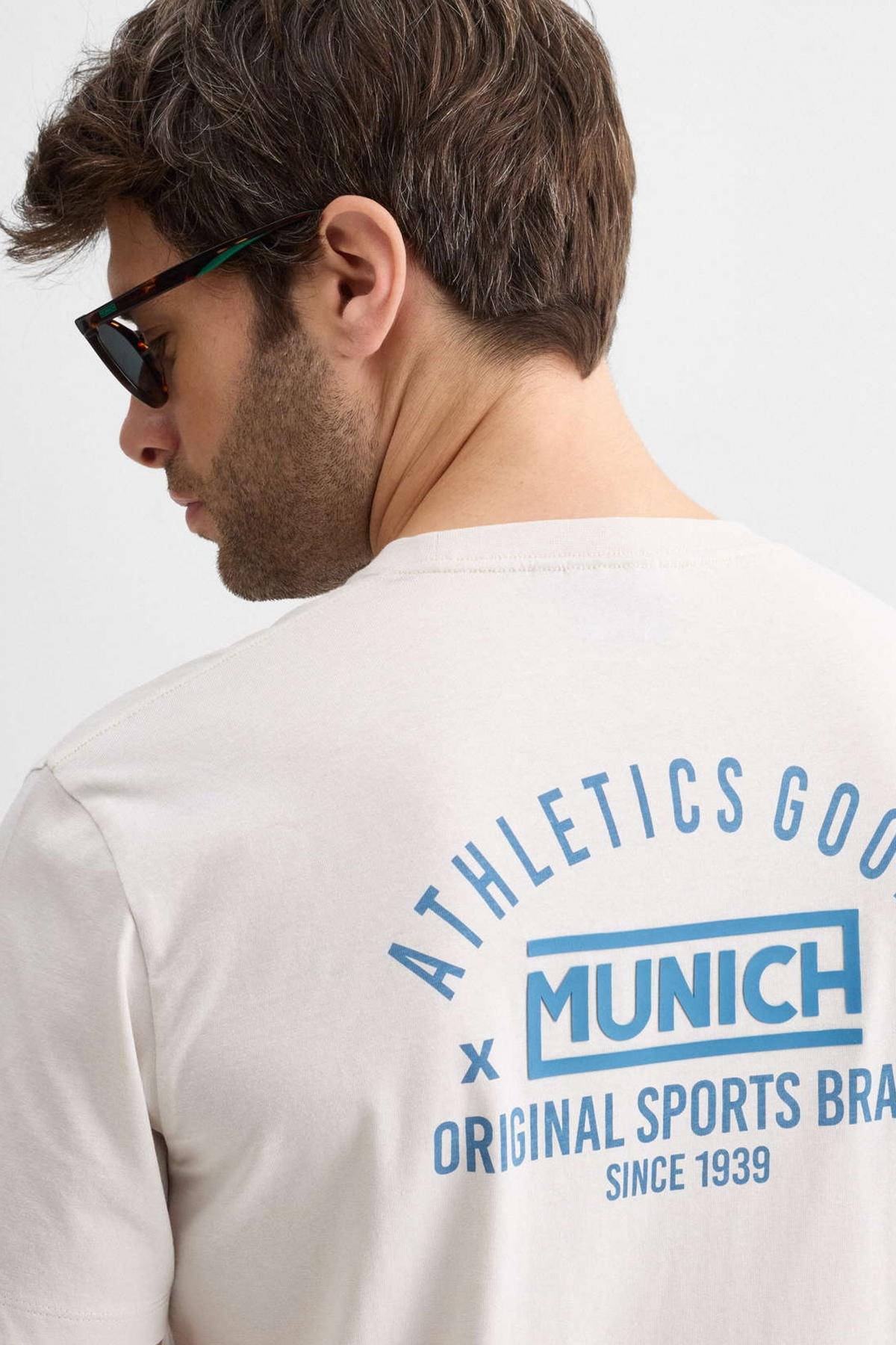 MUNICH REGULAR T-SHIRT QUICK en color GRIS (4)