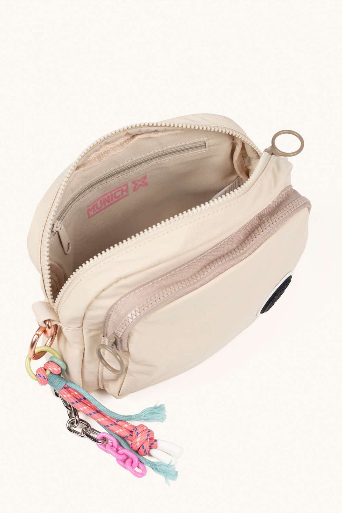MUNICH DEEP RECYCLED FW CROSSBODY en color BEIS (3)