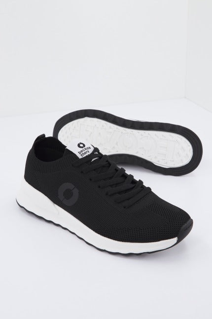 ECOALF PRINALF KNIT SNEAKERS en color NEGRO (1)