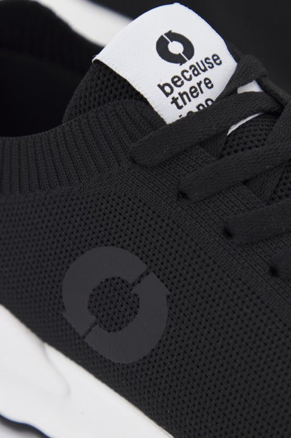 ECOALF PRINALF KNIT SNEAKERS en color NEGRO (4)