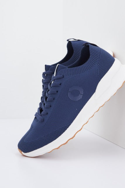 ECOALF PRINALF KNIT SNEAKERS en color AZUL (1)