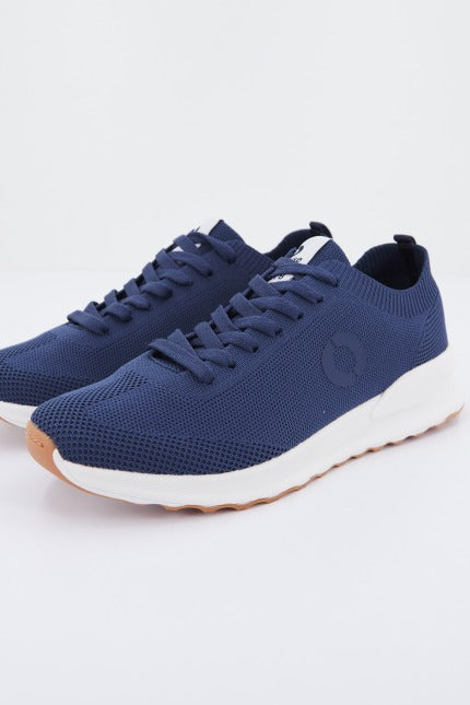 ECOALF PRINALF KNIT SNEAKERS en color AZUL (2)