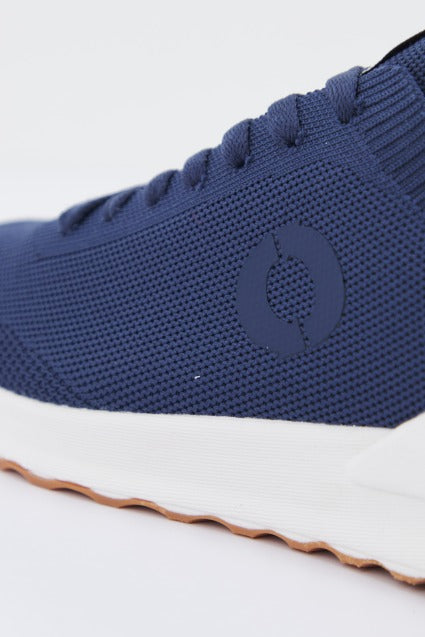 ECOALF PRINALF KNIT SNEAKERS en color AZUL (4)
