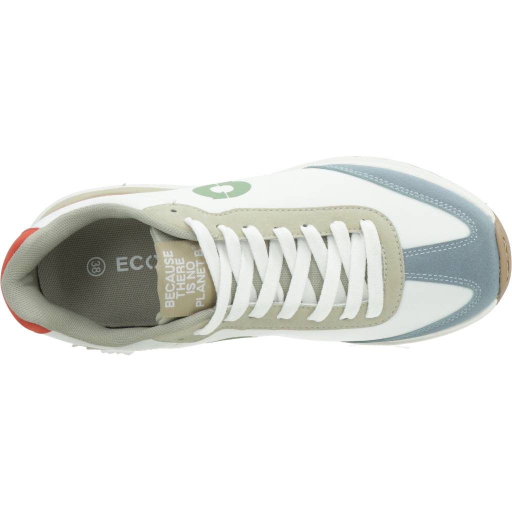 ECOALF PRINCEALF SNEAKERS en color BLANCO (7)
