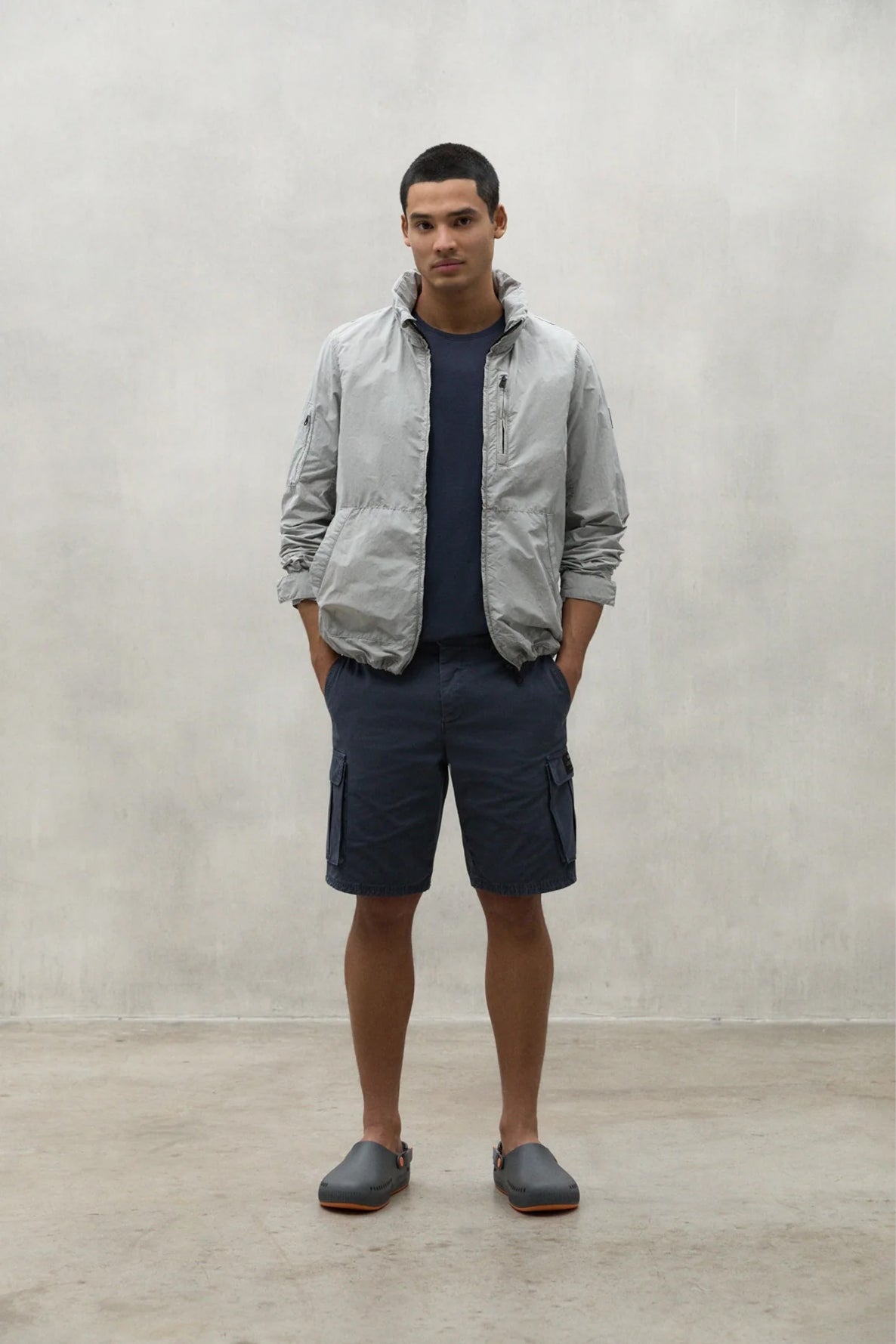 ECOALF RIGIALF JACKET en color GRIS  (4)