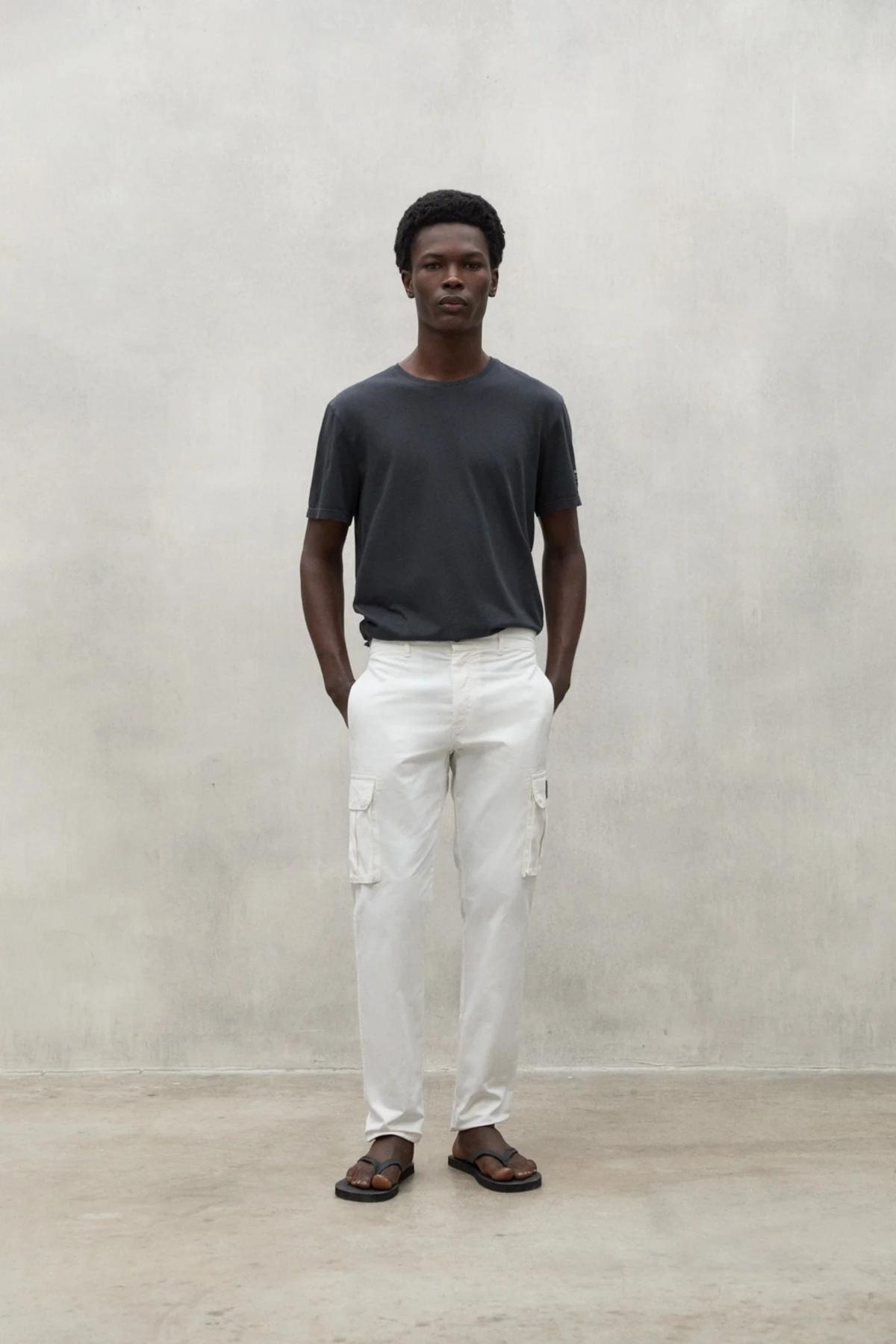 ECOALF ETHICARGOALF PANTS en color BLANCO (5)