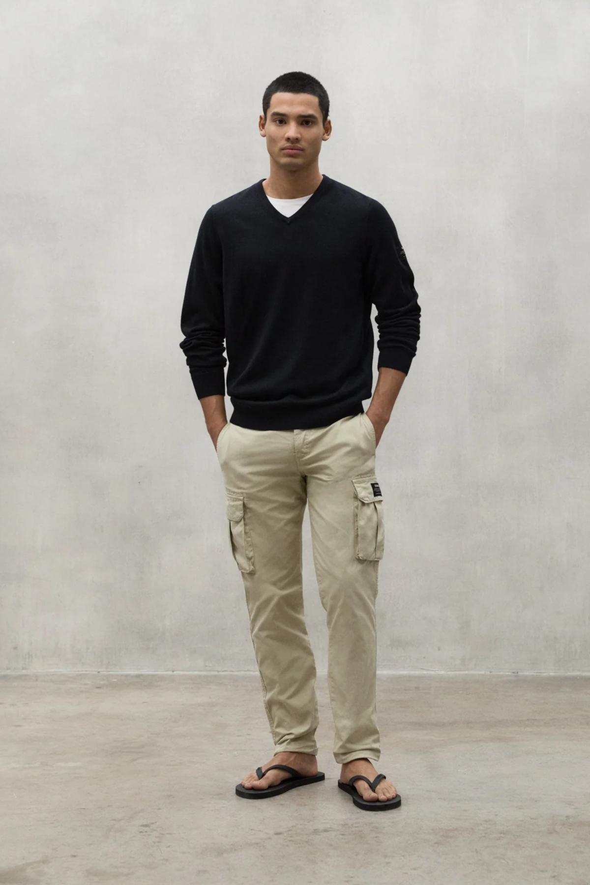 ECOALF ETHICARGOALF PANTS en color BEIS (5)