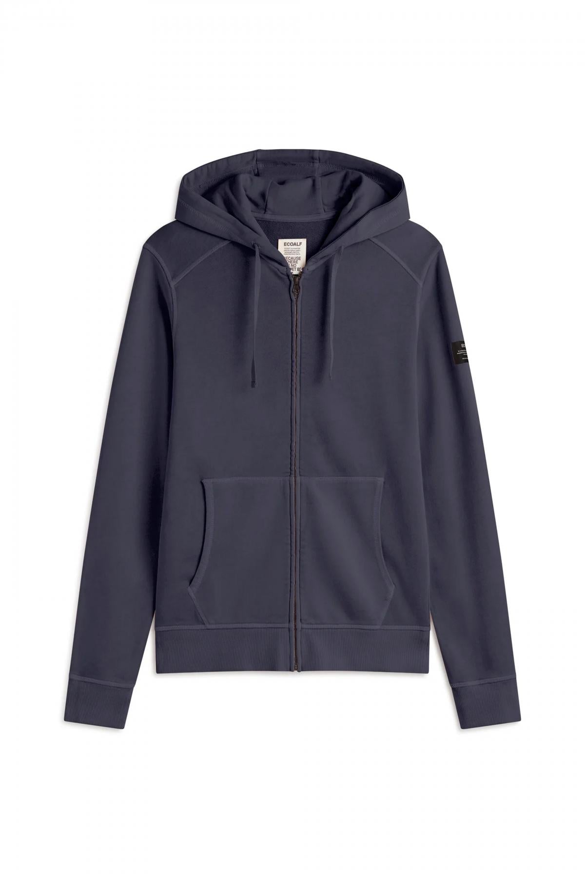 ECOALF RENA ALF SWEATSHIRT en color AZUL (2)