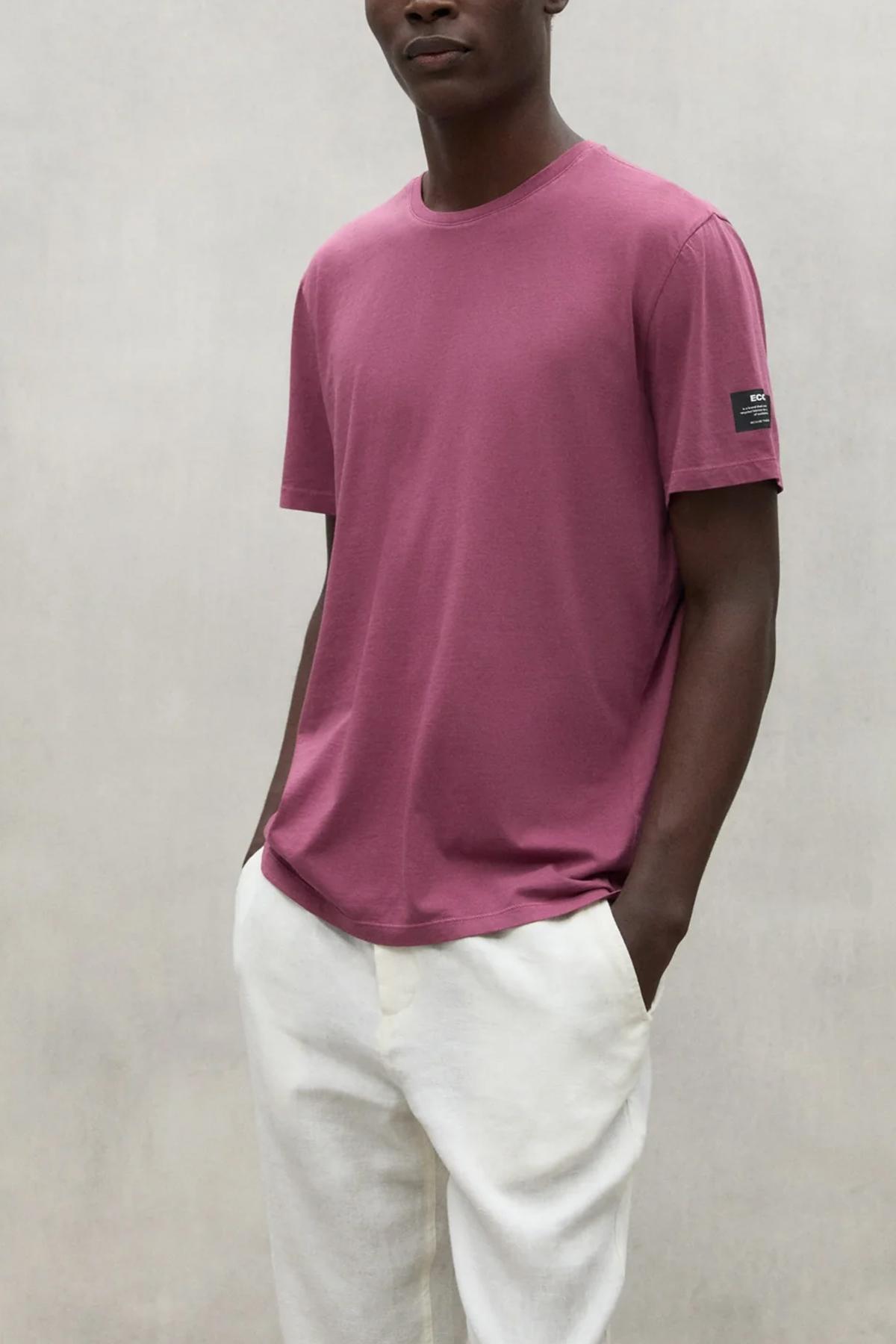 ECOALF VENTALF T-SHIRT en color BURDEOS (1)
