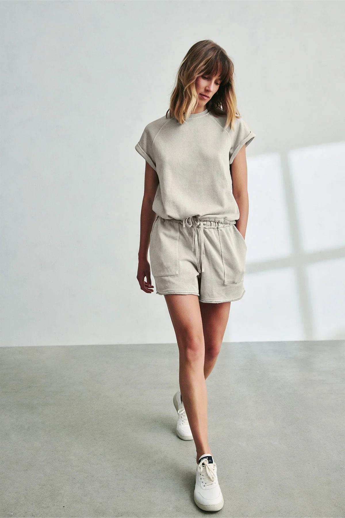 ECOALF NESSALF SHORTS en color GRIS (4)