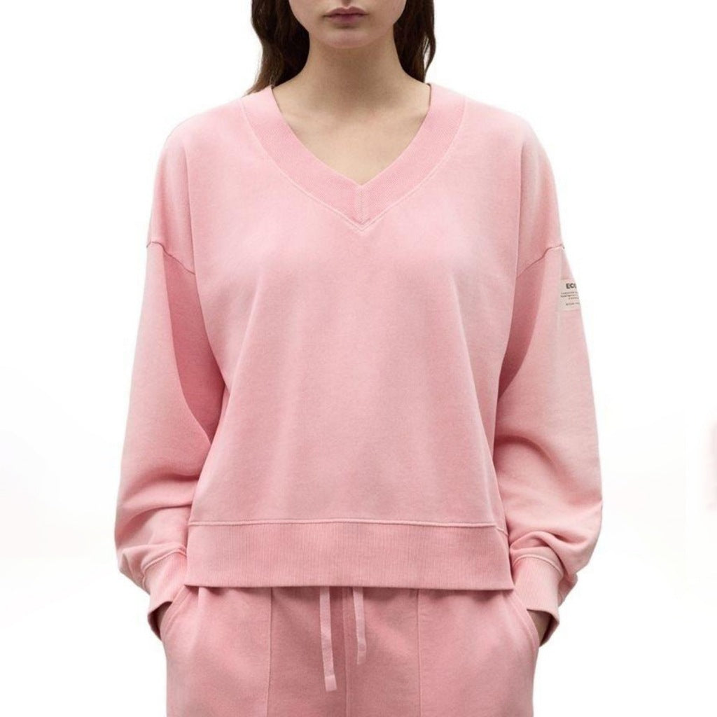 ECOALF RODASALF SWEATSHIRT en color ROSA (4)