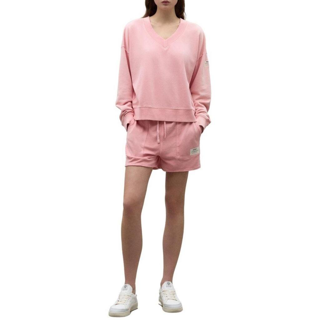 ECOALF RODASALF SWEATSHIRT en color ROSA (6)