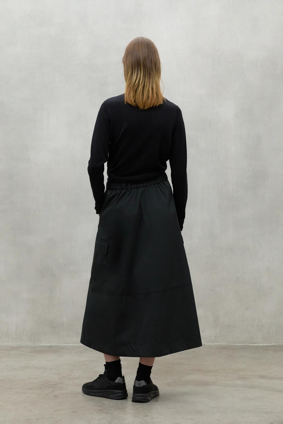 ECOALF FAYAALF KNIT WOMAN en color NEGRO (3)