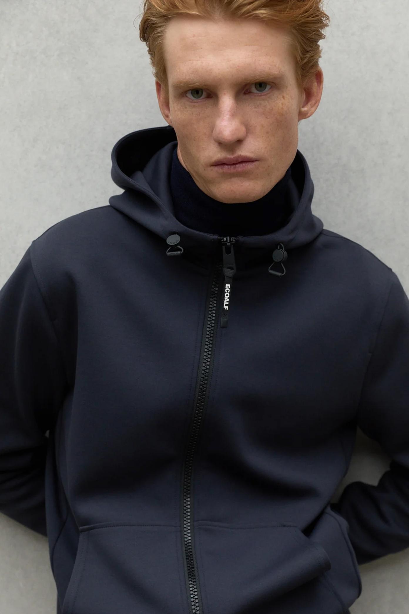 ECOALF AGADIRALF SWEATSHIRT en color AZUL (3)
