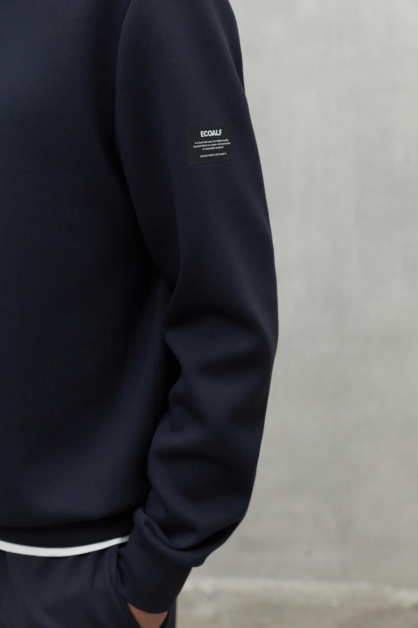ECOALF AGADIRALF SWEATSHIR en color AZUL (4)