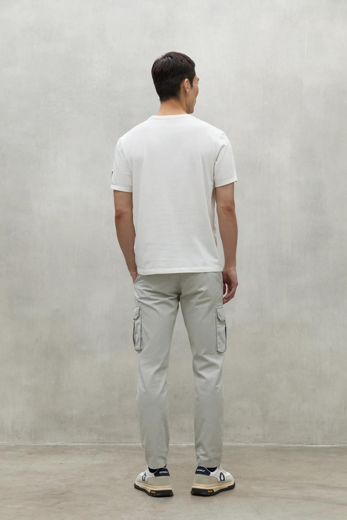 ECOALF ALMER ALF TSHIRT en color BLANCO (3)