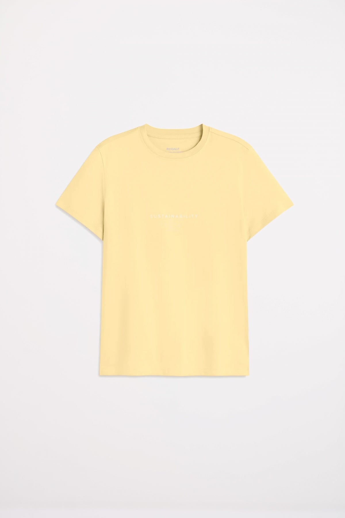 ECOALF SALCEALF T-SHIRT WOM en color AMARILLO (2)