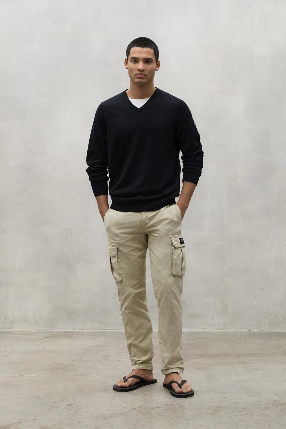 ECOALF ETHICARGOALF PANTS M en color BEIS (1)