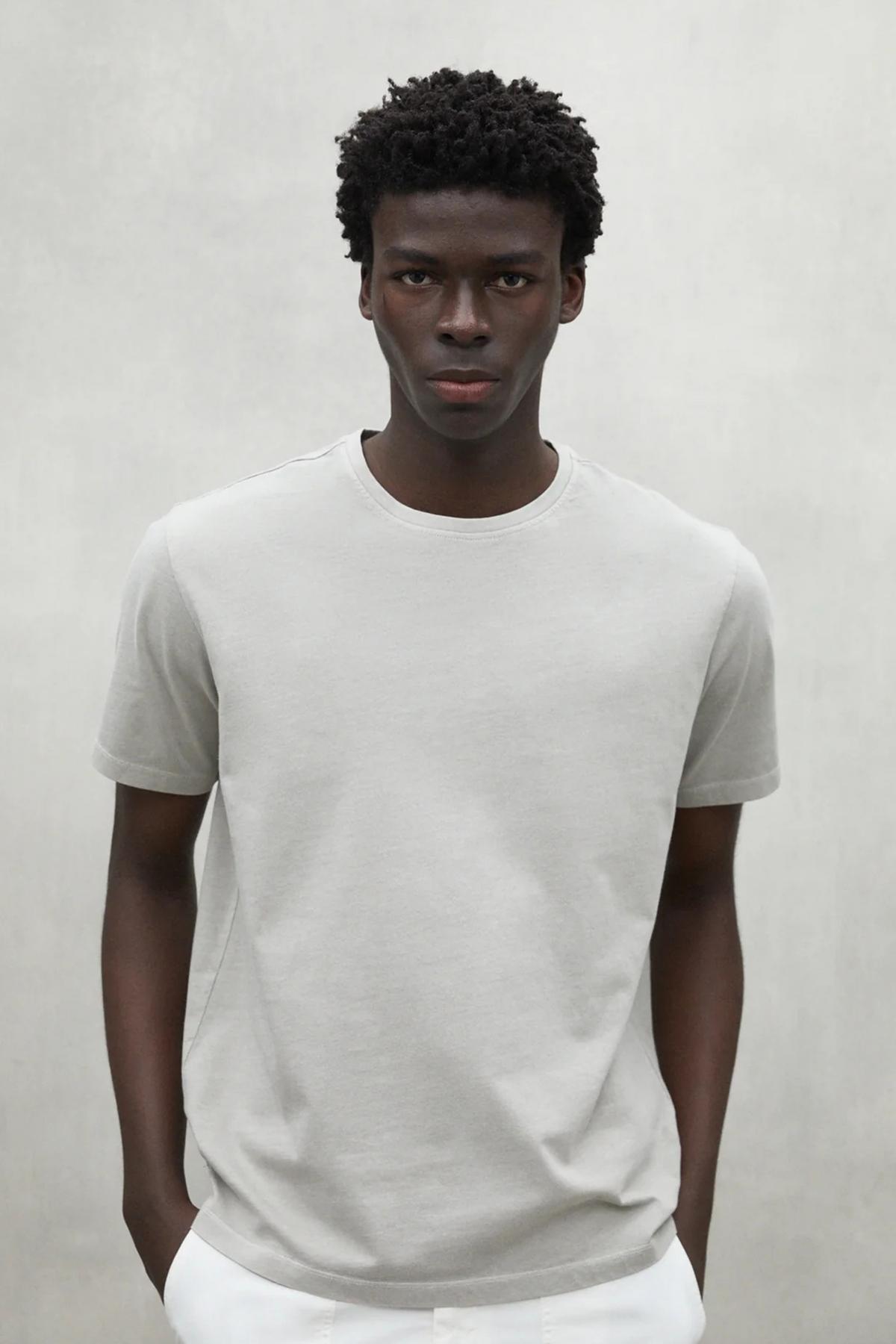 ECOALF EMERALF T- SHIRT MAN en color GRIS (1)