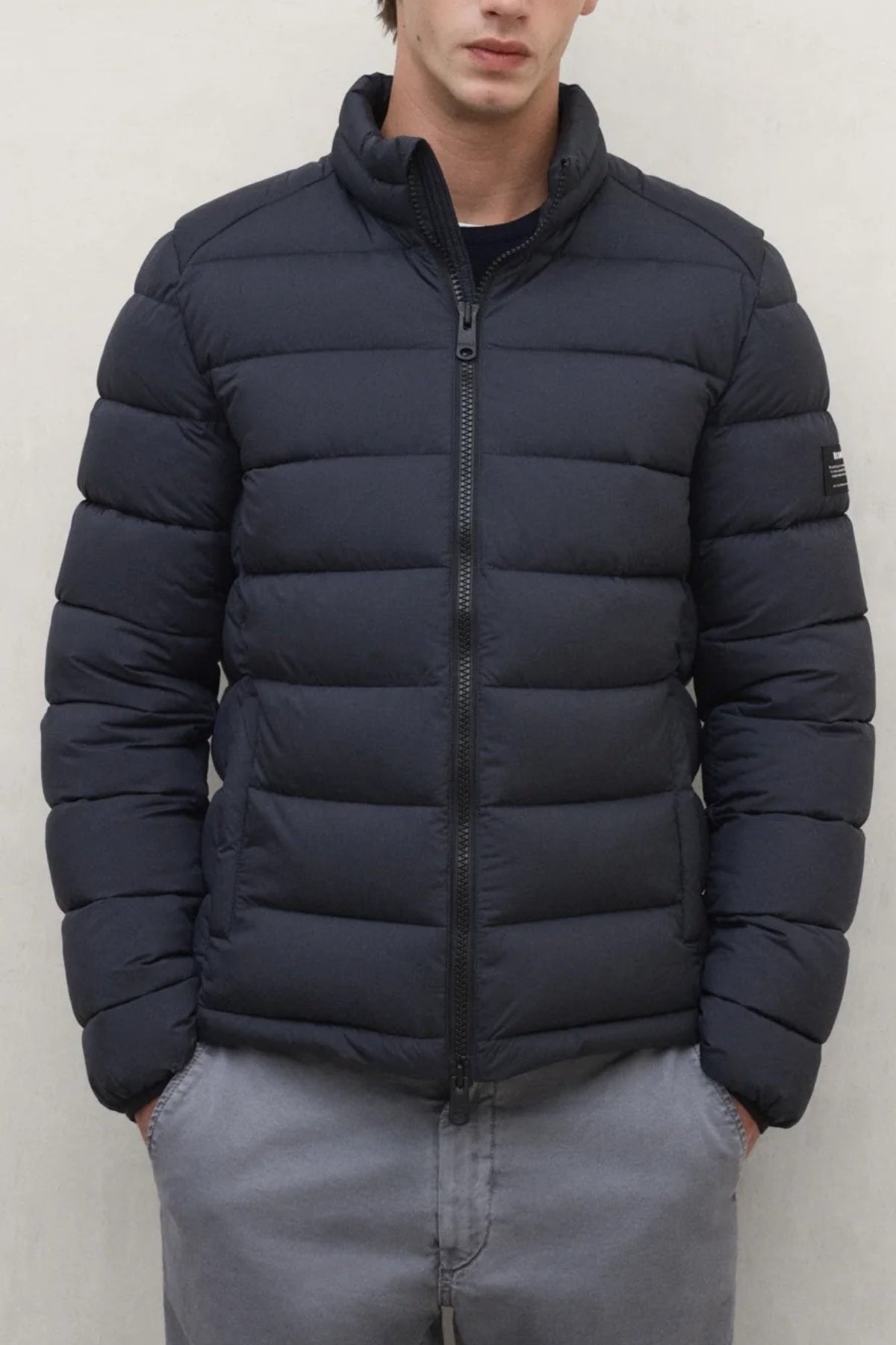 ECOALF MCMGAJKBERET BERET JACKET MAN en color AZUL (1)