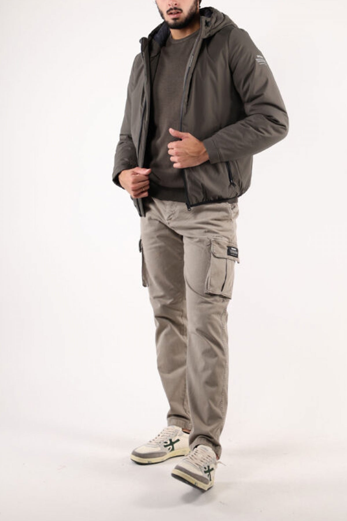 ECOALF CARTES JACKET en color VERDE (4)