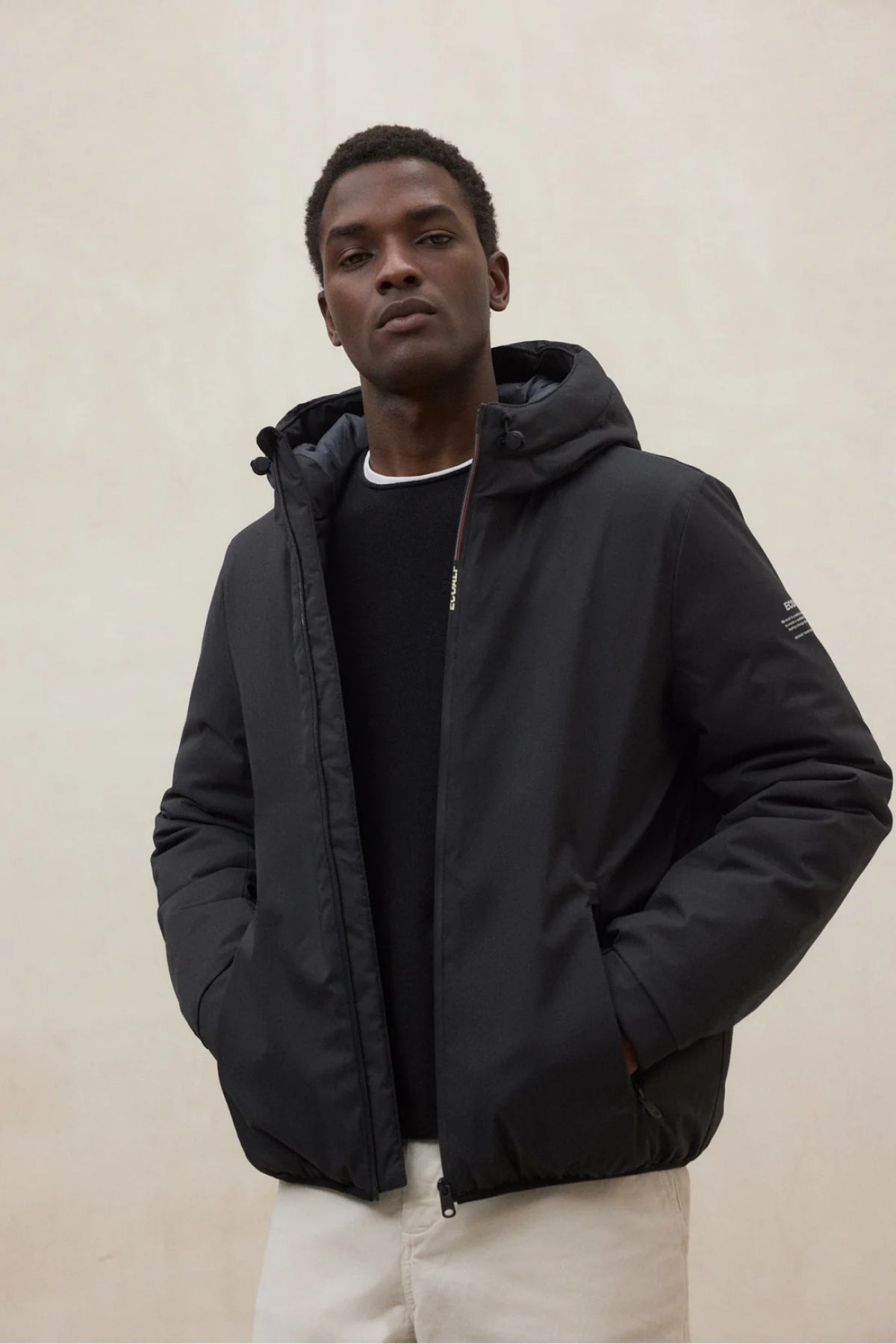 ECOALF CARTES JACKET en color NEGRO (1)