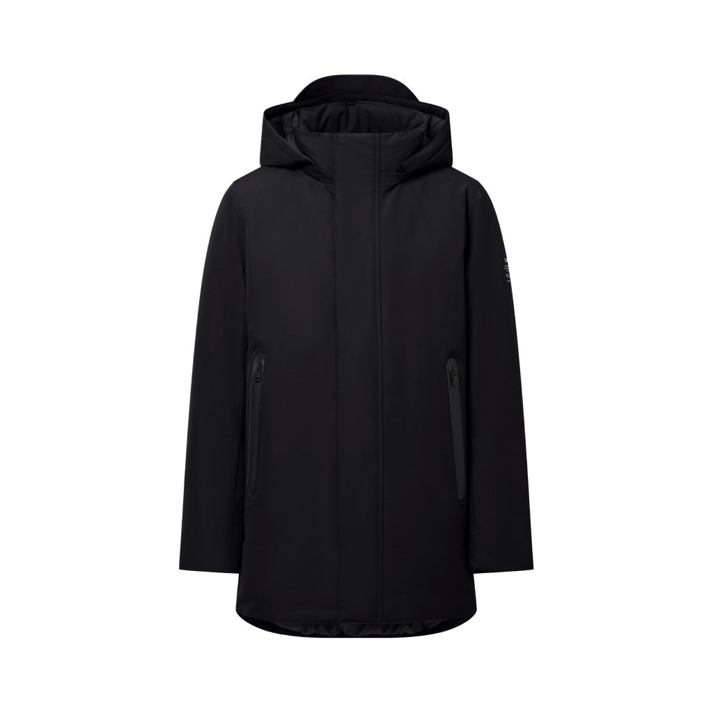 ECOALF PARKO JACKET MAN en color NEGRO (4)
