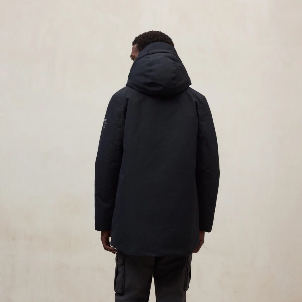 ECOALF PARKO JACKET MAN en color NEGRO (5)