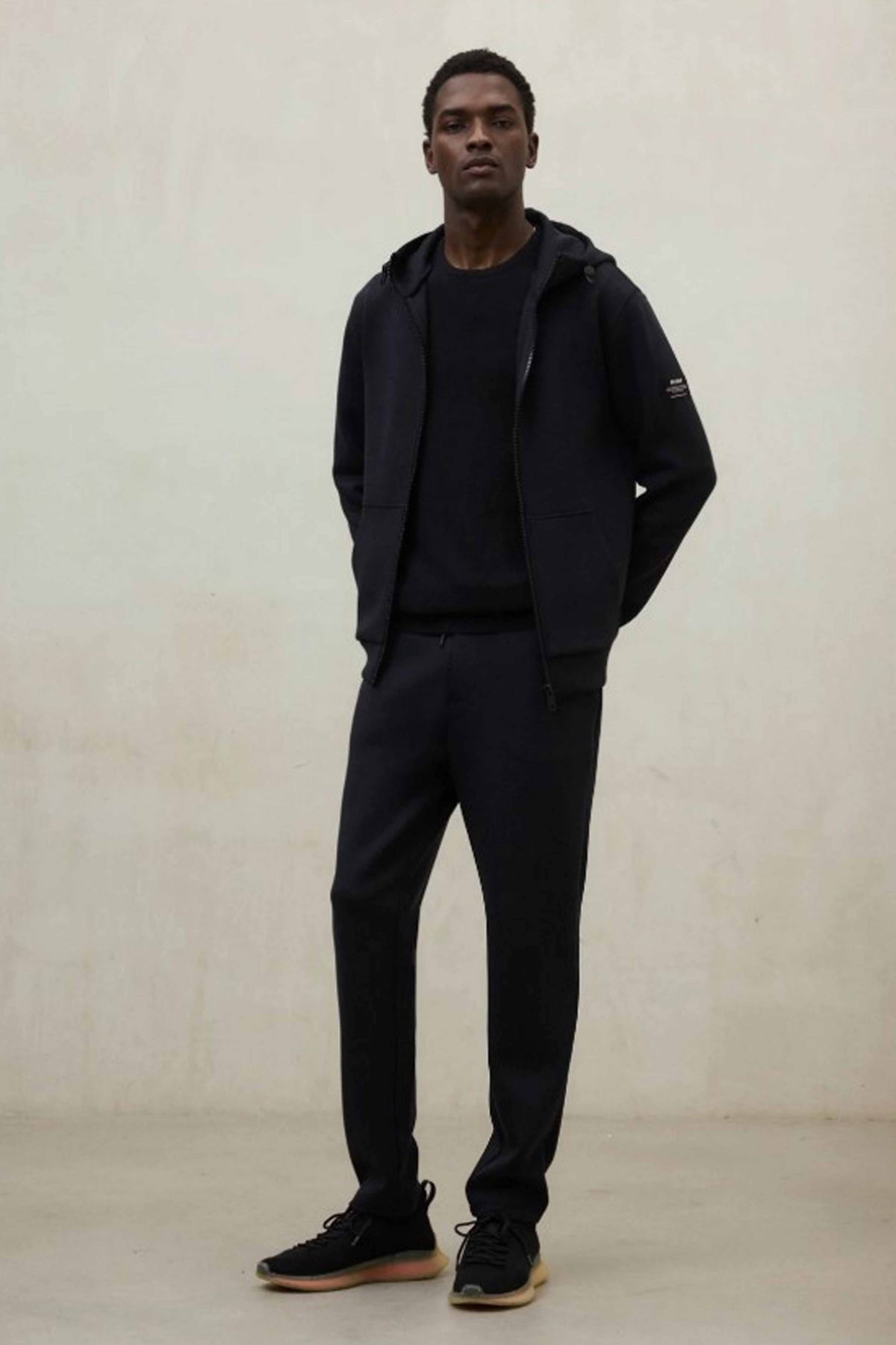 ECOALF AGADIR SWEATSHIRT M en color NEGRO (4)
