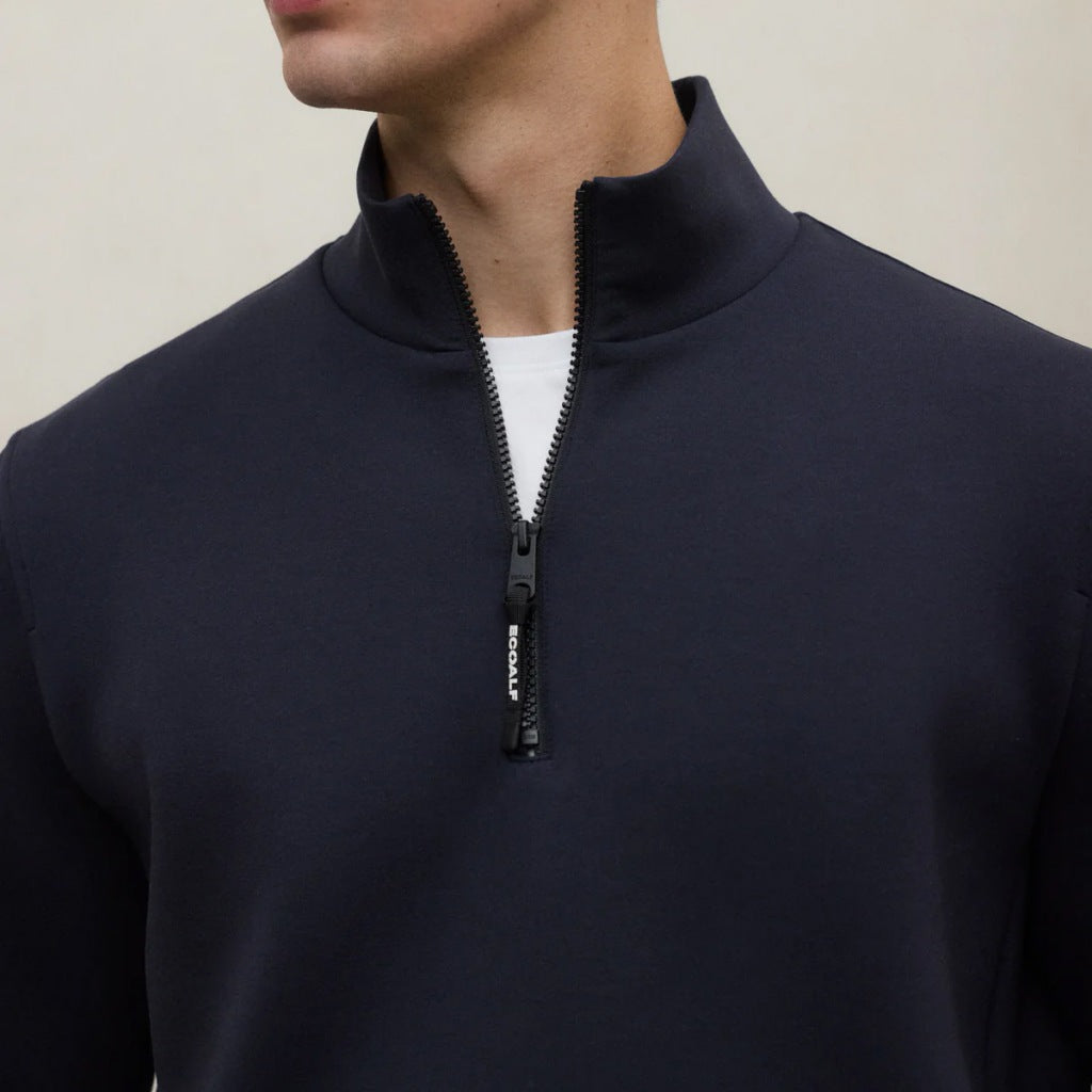 ECOALF BETREN SWEATSHIRT M en color AZUL (4)