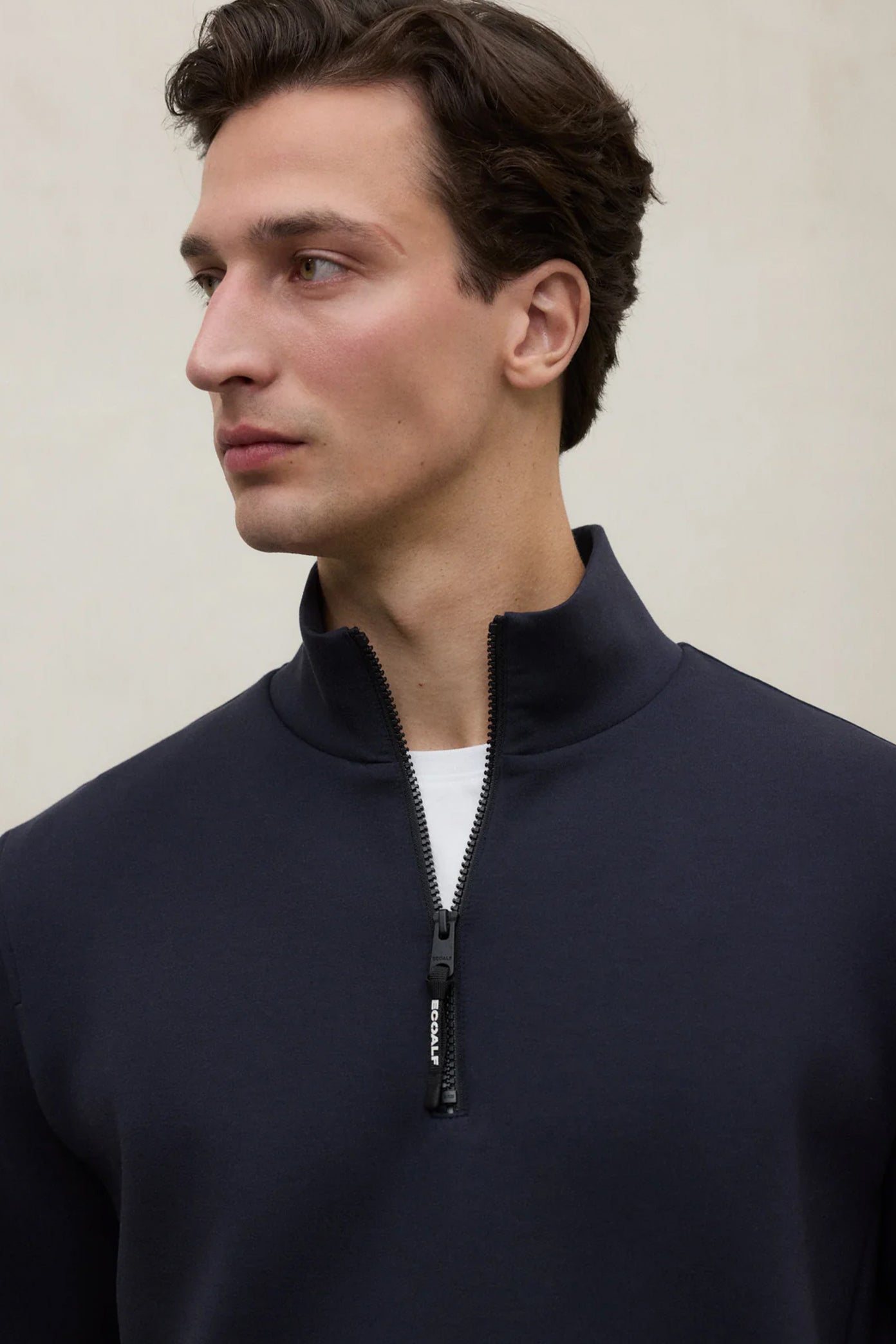 ECOALF BETREN SWEATSHIRT M  en color AZUL  (2)