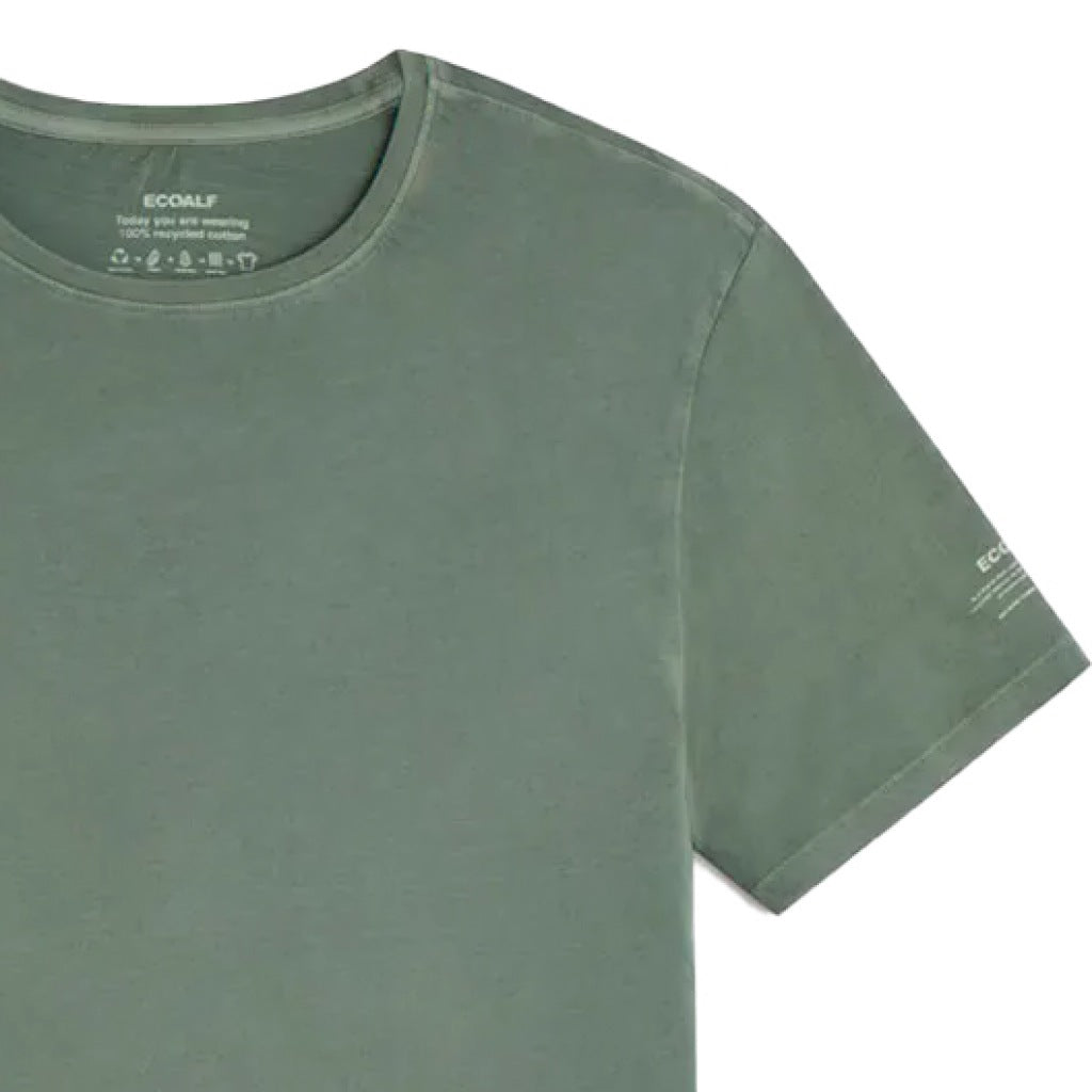 ECOALF VENT T-SHIRT MAN en color VERDE (4)