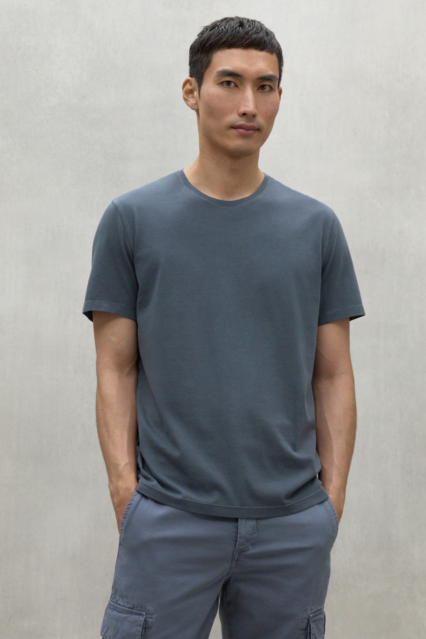 ECOALF VENT T-SHIRT MAN en color AZUL (1)