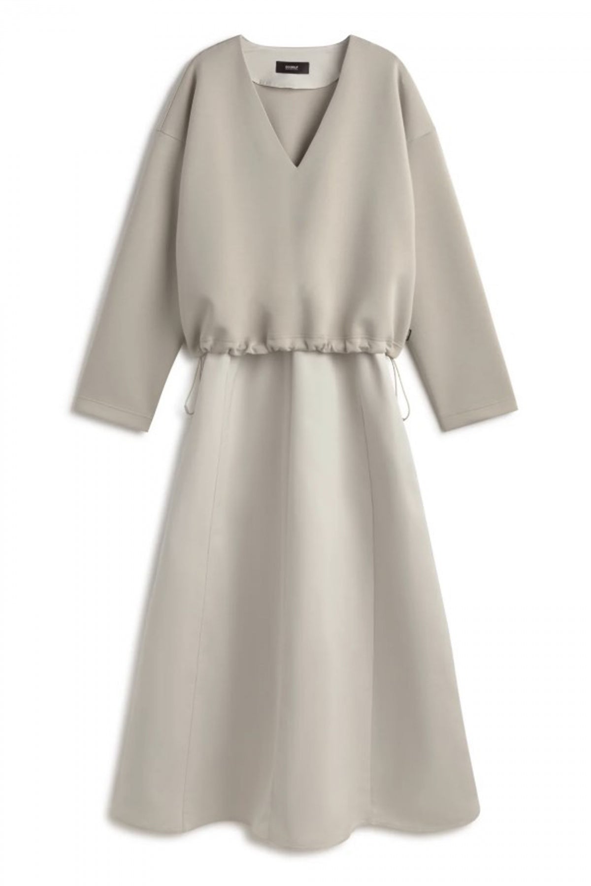 ECOALF ELODIE DRESS en color GRIS  (2)