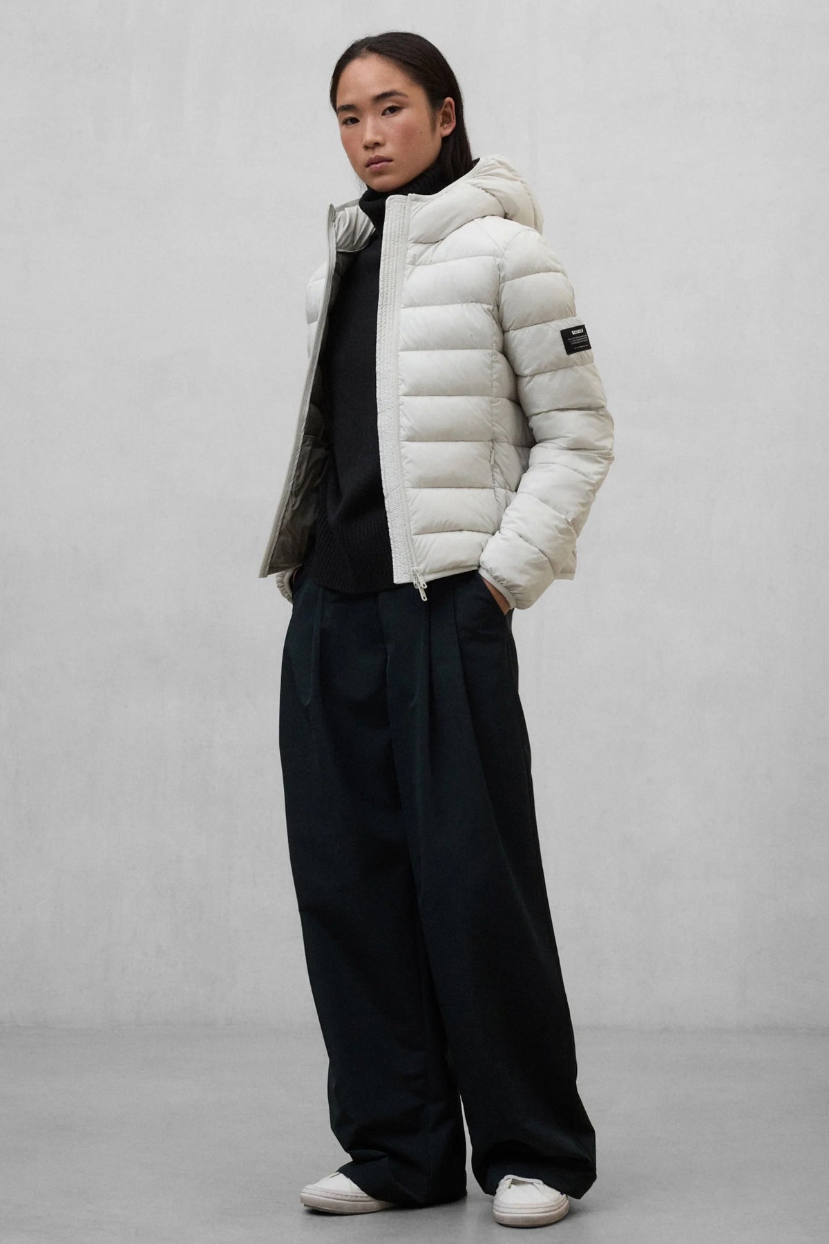 ECOALF ASPENALF JACKET en color BLANCO (4)