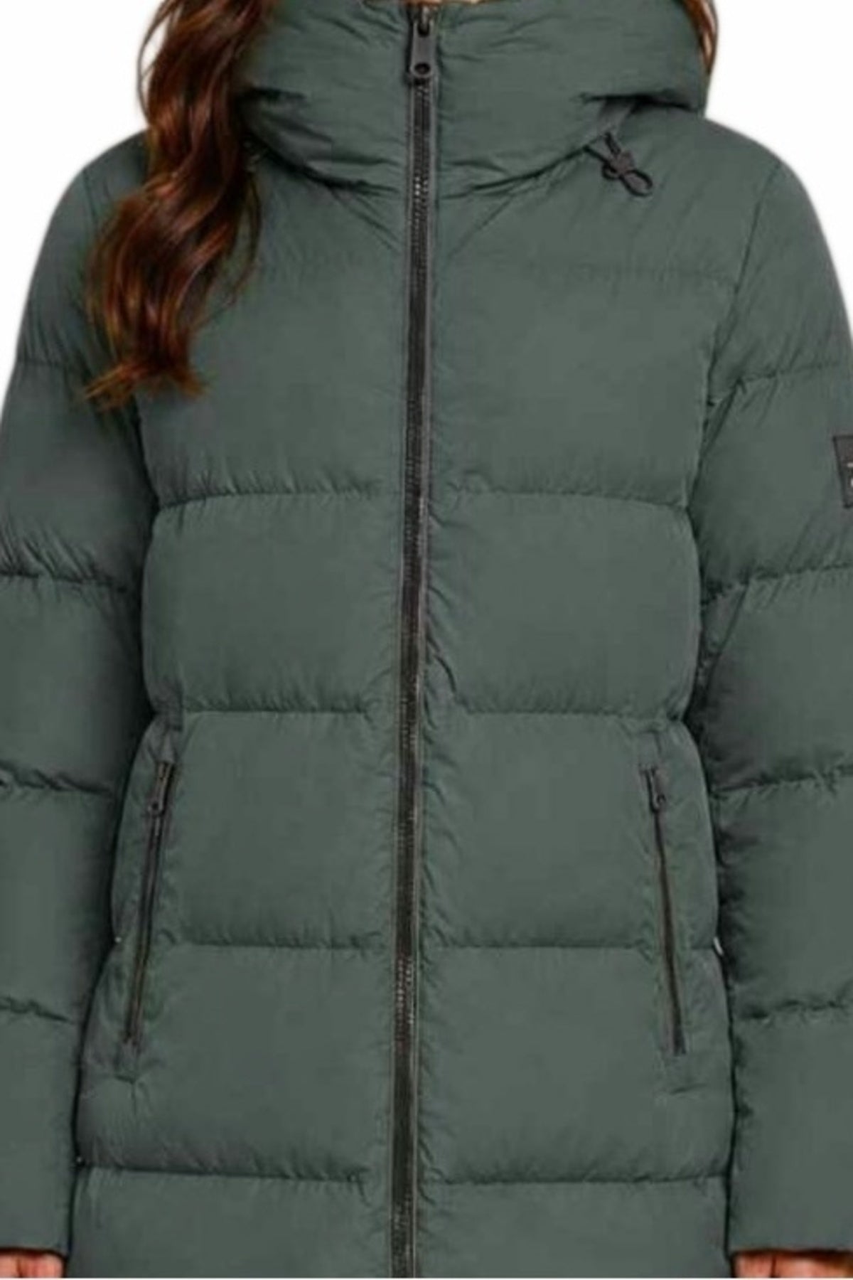 ECOALF MCWGAJKMANLI MANLIE JACKET WOMA en color VERDE (3)