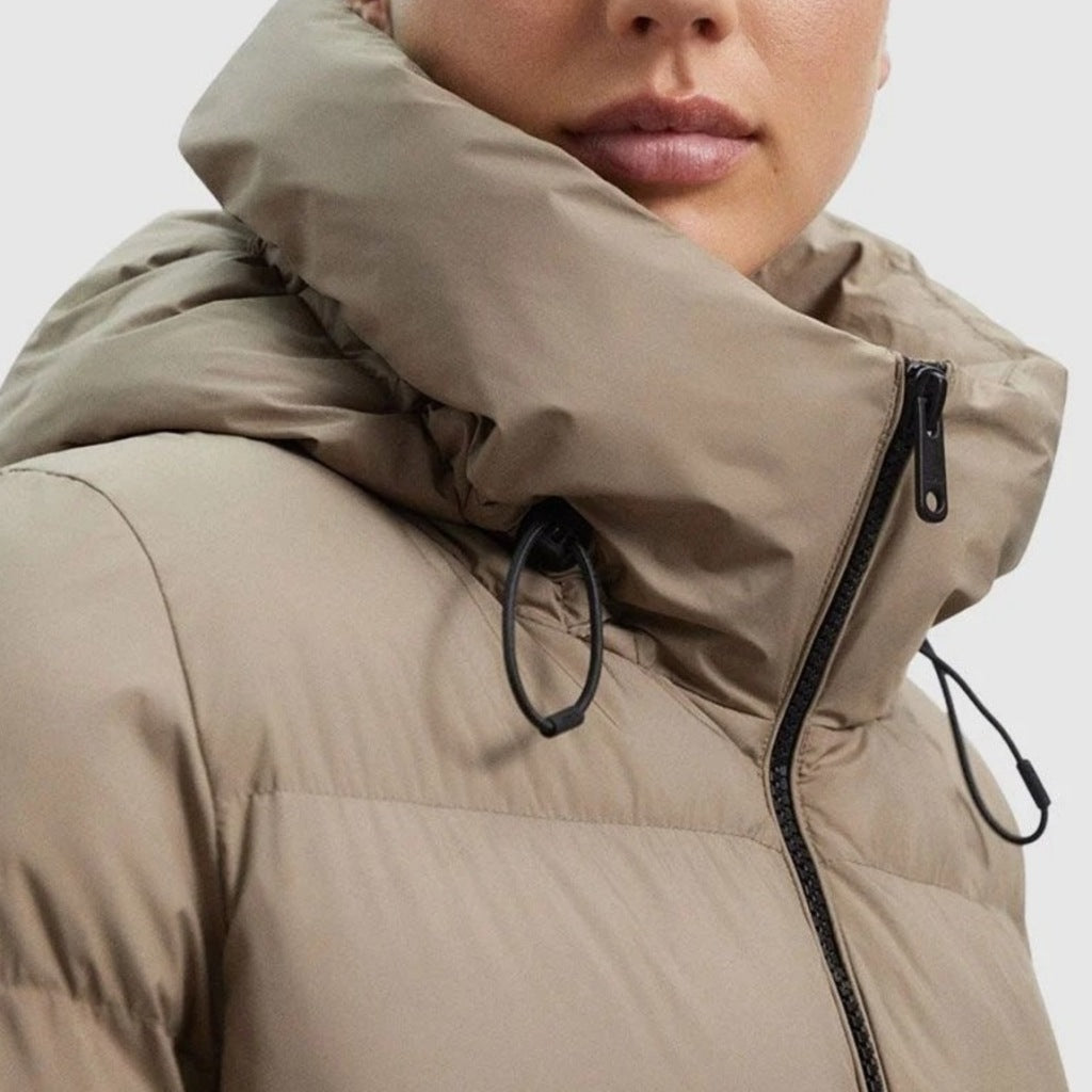 ECOALF MCWGAJKMANLI MANLIE JACKET WOMA en color BEIS (7)