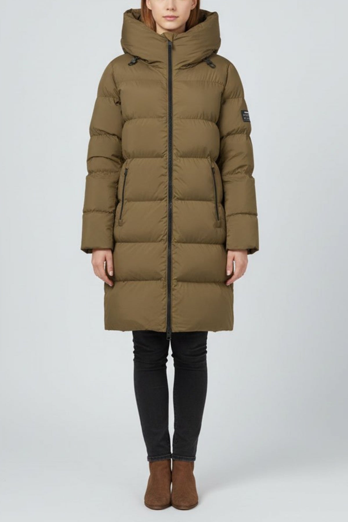 ECOALF MANLIE JACKET WOMA en color MARRON (1)