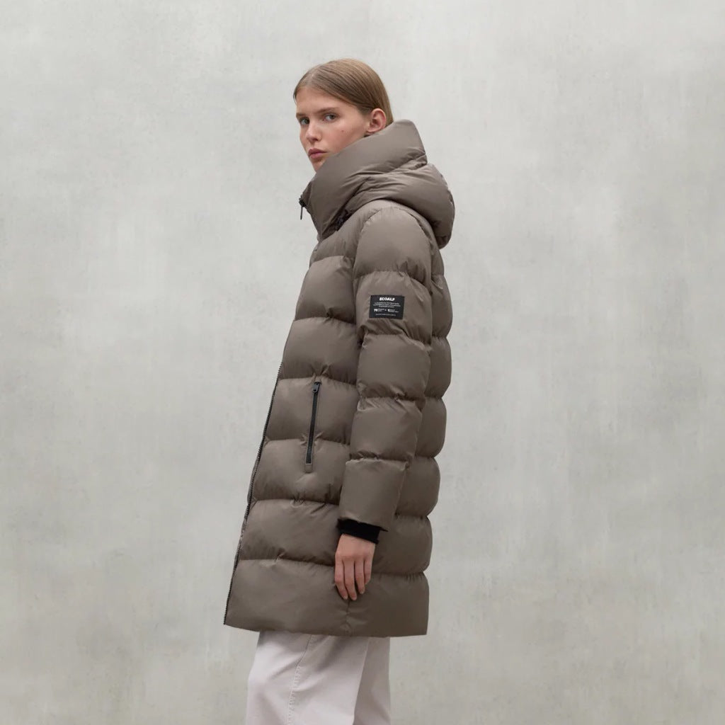 ECOALF MANLIE JACKET WOMA en color BEIS (5)