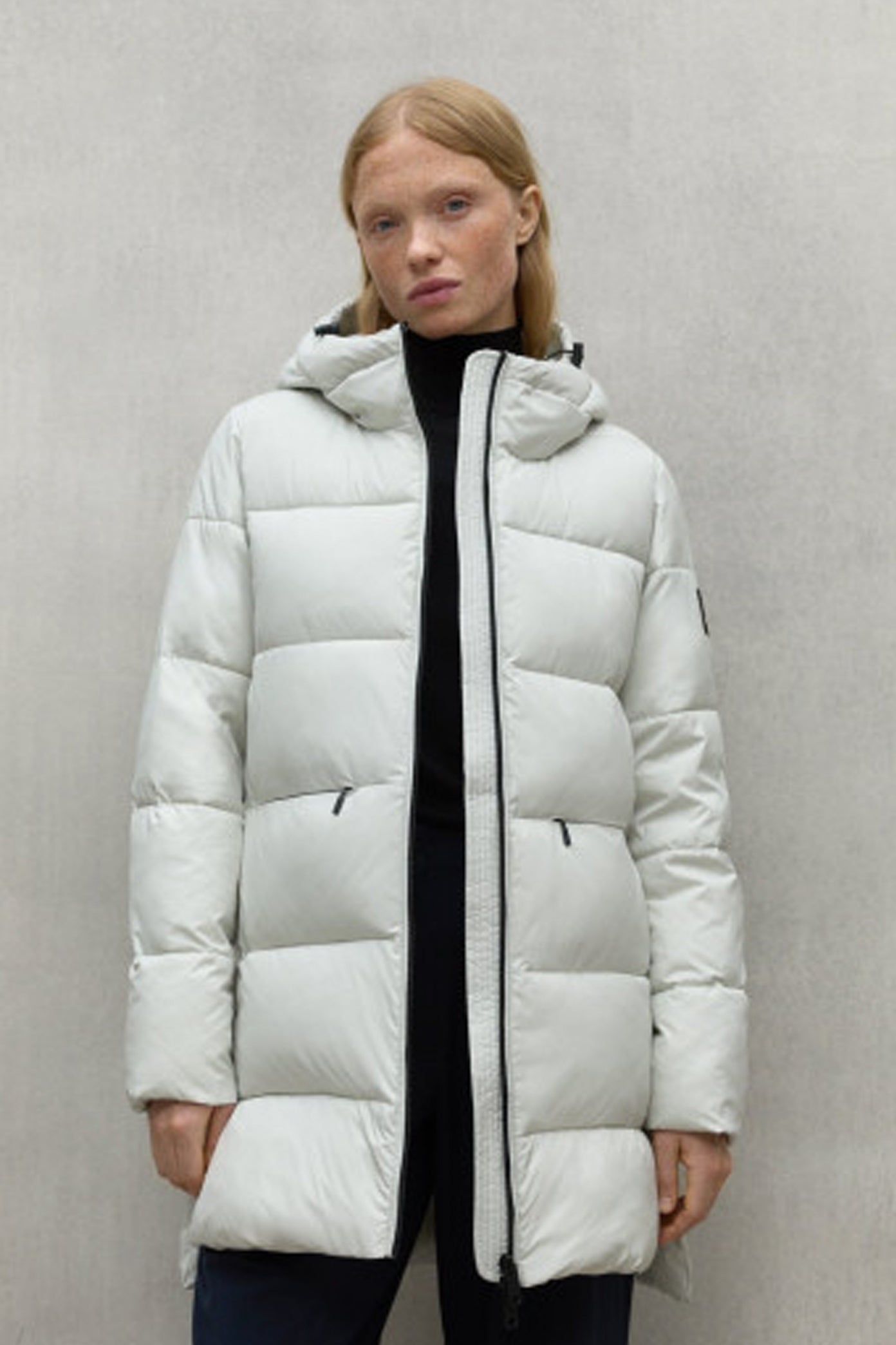 ECOALF MARANGU JACKET WOM en color BLANCO (1)