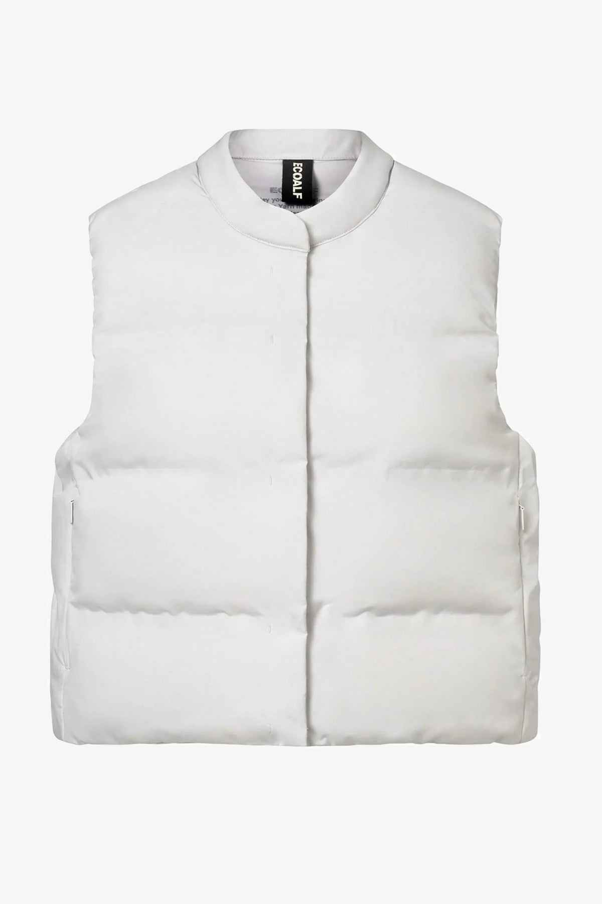ECOALF POUNCE VEST en color BLANCO (2)