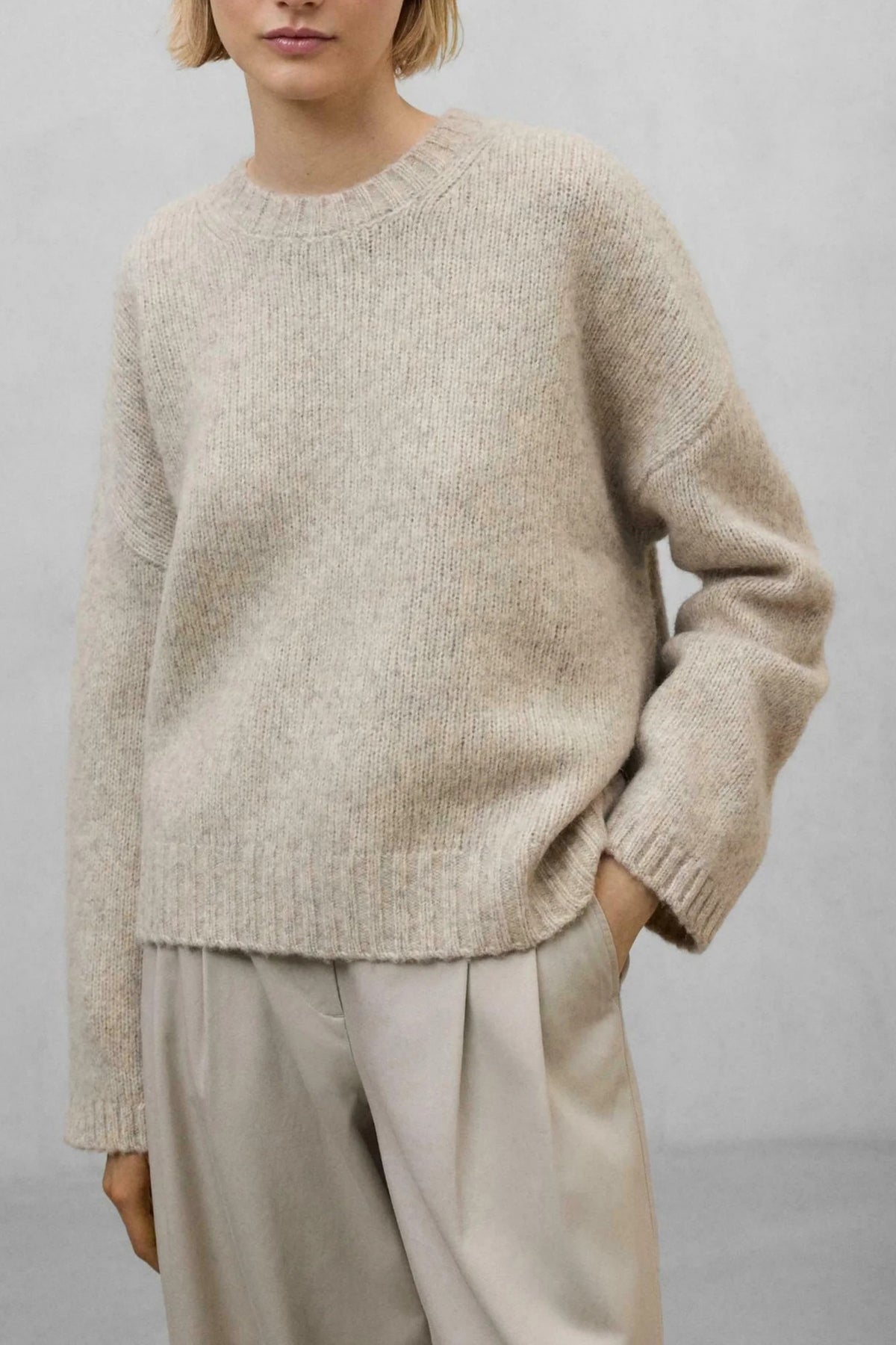 ECOALF KIWI KNIT en color BEIS (1)